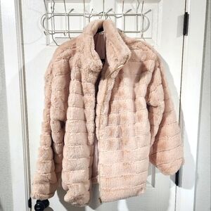 Olivia Grey Textured Nude Jacket